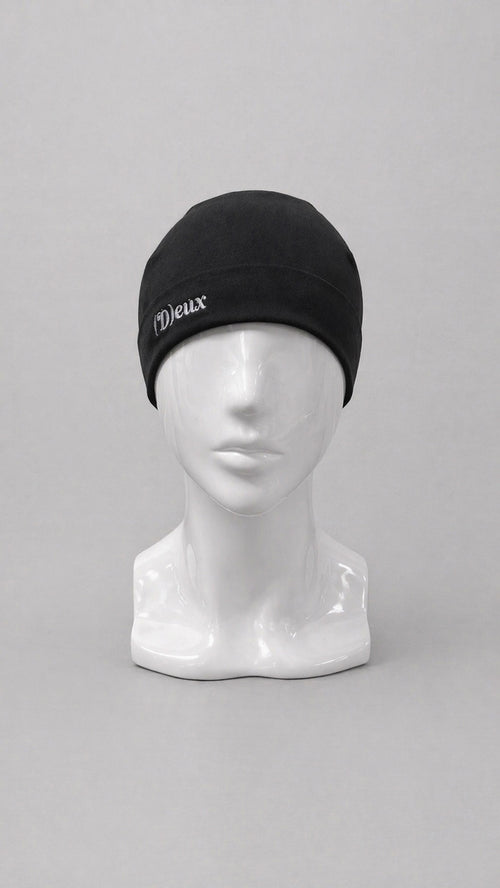 Black Skull Cap Beanie